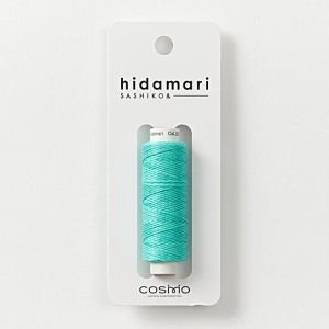 COSMO Hidamari Sashiko Thread No.25 – Mint Turquoise Cotton Thread Japan