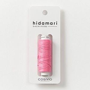 COSMO Hidamari Sashiko Thread No.26 – Coral Pink Cotton Thread Japan