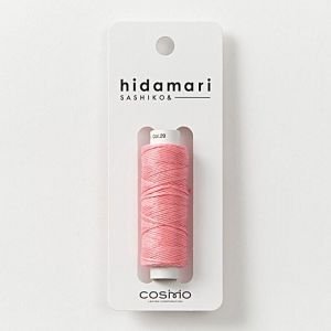 COSMO Hidamari Sashiko Thread No.29 – Peachy Pink Cotton Thread Japan