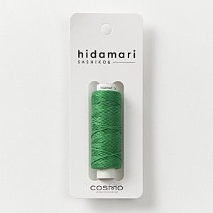 COSMO Hidamari Sashiko Thread No.31 – Leaf Green Cotton Thread Japan