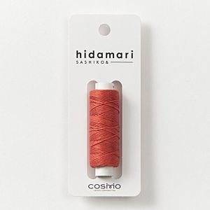 COSMO Hidamari Sashiko Thread No.34 – Terracotta Orange Cotton Thread Japan