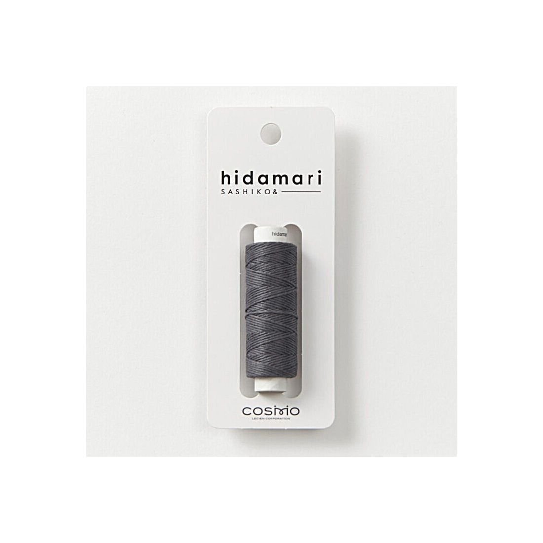 COSMO Hidamari Sashiko Thread No.35 – Slate Gray Cotton Thread Japan