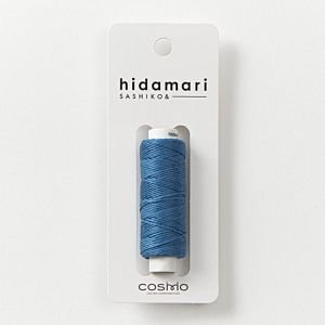 COSMO Hidamari Sashiko Thread No.37 – Denim Blue Cotton Thread Japan
