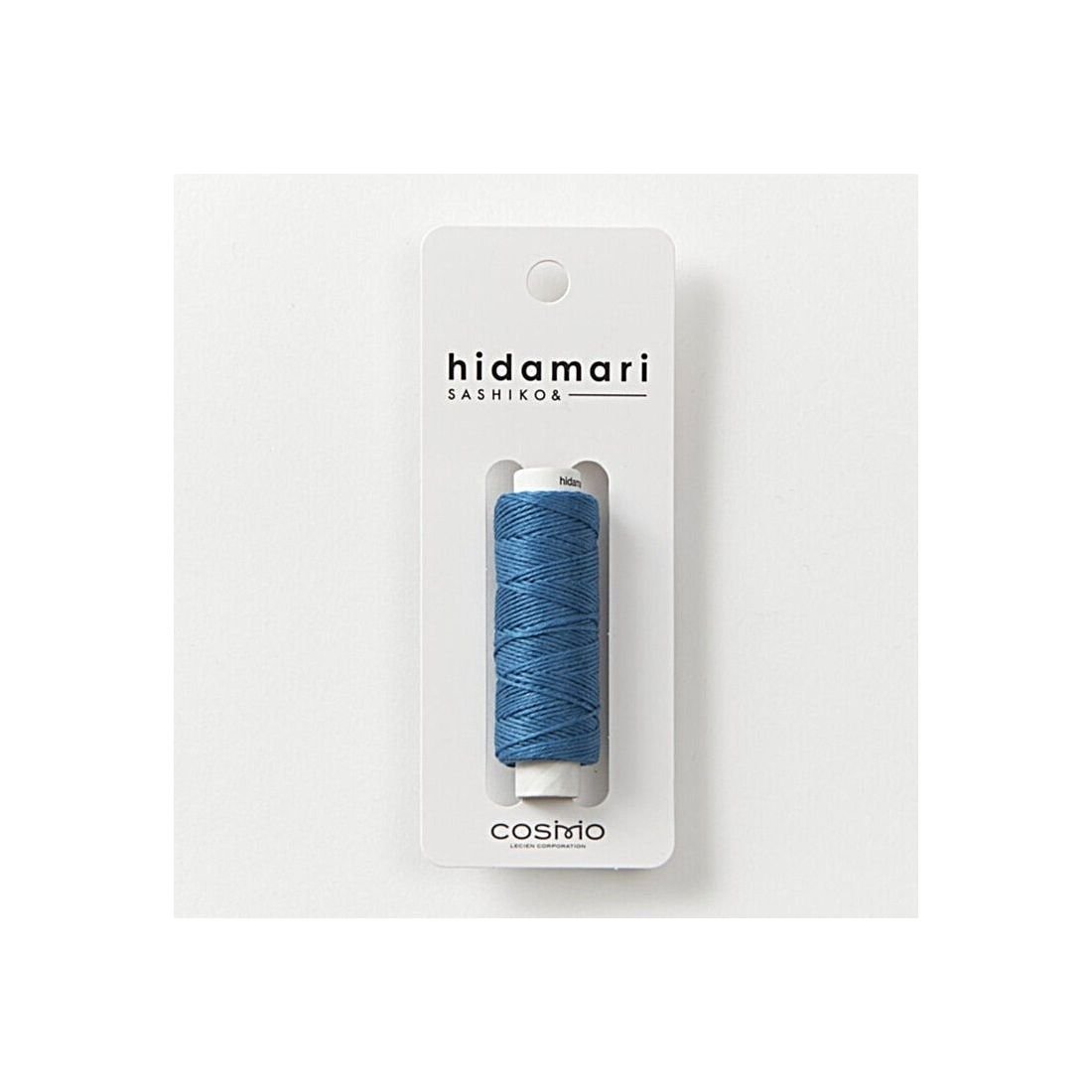 COSMO Hidamari Sashiko Thread No.37 – Denim Blue Cotton Thread Japan