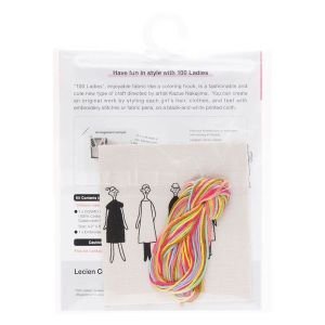 COSMO 100 Ladies Embroidery Kit Trial Set – Beginner Kit Japan
