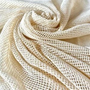Organic Cotton Mesh Fabric 160 GSM | GOTS Certified