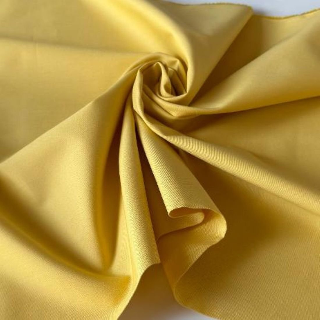 Tilda Solid Basics – 120022 Pale Yellow | 100% Cotton Quilting Fabric