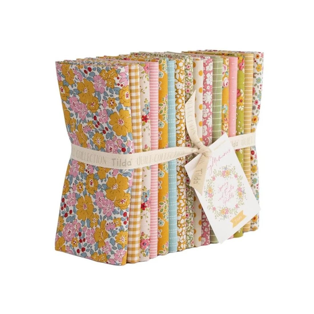 Tilda Creating Memories Fat Quarter Bundle | Spring Pastels