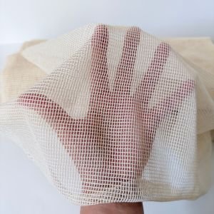 Organic Mesh Cotton 110 GSM – Lightweight & Eco-Friendly