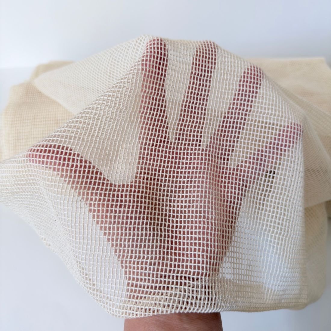 Organic Mesh Cotton 110 GSM – Lightweight & Eco-Friendly