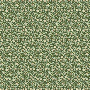 Tilda Brie Basics Pine 130188 Floral Cotton Fabric
