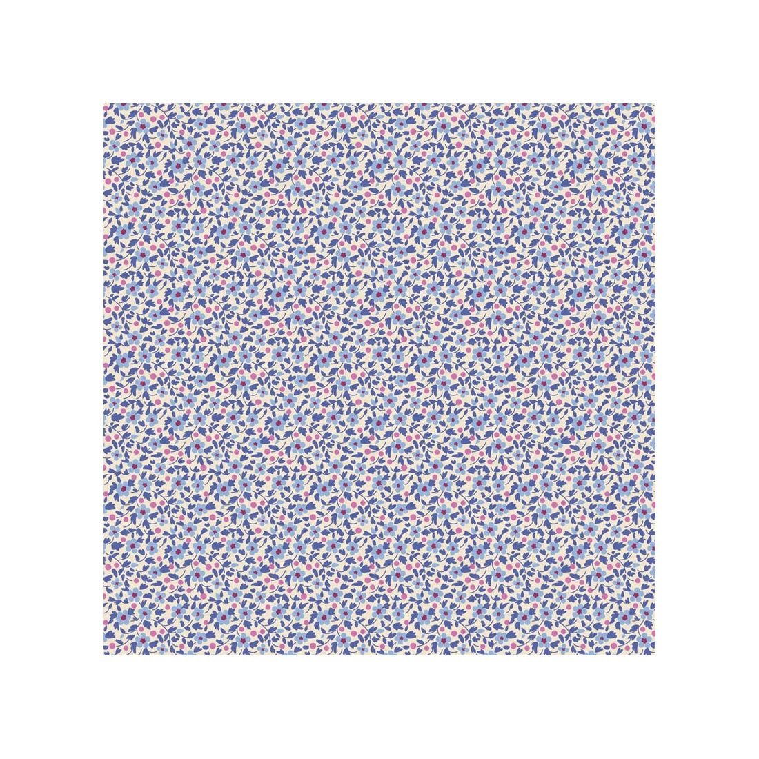 Tilda Brie Basics Iris 130189 Floral Cotton Fabric