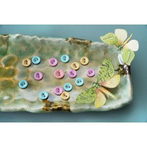 Tilda Chambray Basic Buttons – Cool & Warm Colors