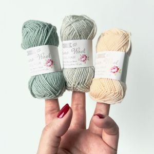Tilda Merino Wool Doll Hair Yarn – 6 Colors | Crafties Fair