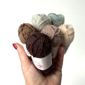 Tilda Merino Wool Doll Hair Yarn – 6 Colors | Crafties Fair