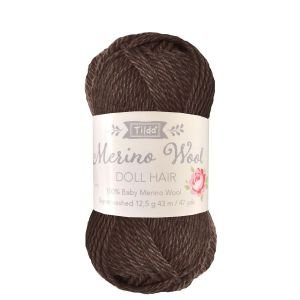 Tilda Merino Wool Doll Hair Yarn – 6 Colors | Crafties Fair
