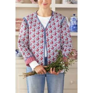 Tilda Village Life Esther Cold Cream 100691 Fabric