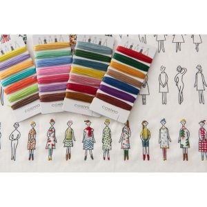 COSMO 100 Ladies Feminine Embroidery Floss Set | 7 Colors