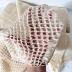Organic Cotton Mesh Fabric 140 GSM | GOTS Certified