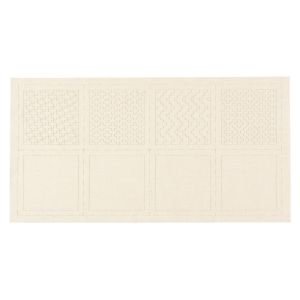 COSMO Hidamari Sashiko Coaster Cloth – Cross Pattern