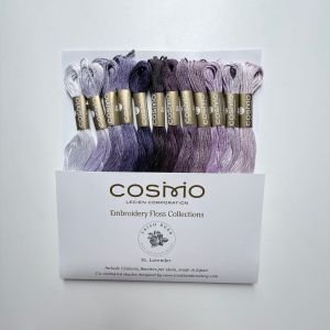 Cosmo  Floss No. 81 – Lavender Assorted Pack (12 Skeins)