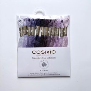 Cosmo  Floss No. 81 – Lavender Assorted Pack (12 Skeins)