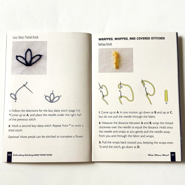 Embroidery Stitching Pocket Guide | Christen Brown