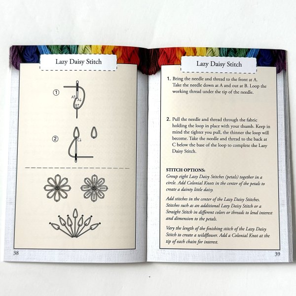 Hand Embroidery Stitches Guide by Janice Vaine