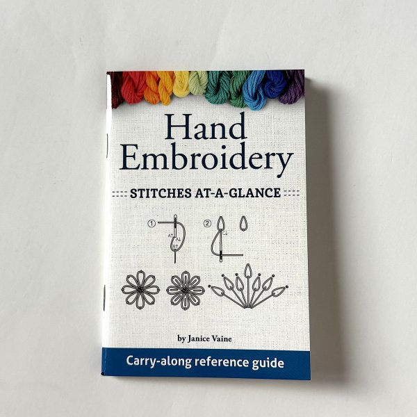 Hand Embroidery Stitches Guide by Janice Vaine