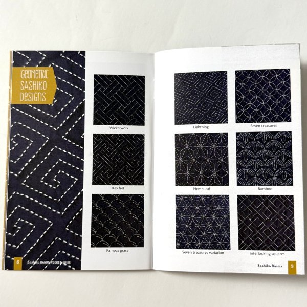 Sashiko Handy Pocket Guide by Sylvia Pippen