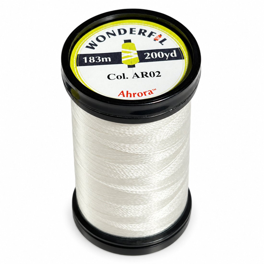 WonderFil Ahrora AR02 Cream Glow-in-the-Dark Thread