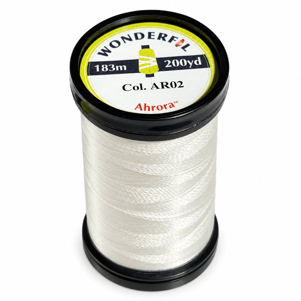 WonderFil Ahrora AR02 Cream Glow-in-the-Dark Thread