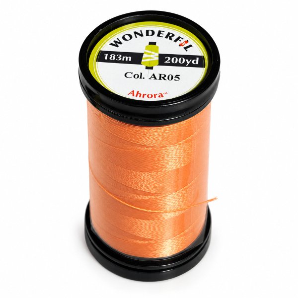 WonderFil Ahrora AR05 Saffron Glow-in-the-Dark Thread