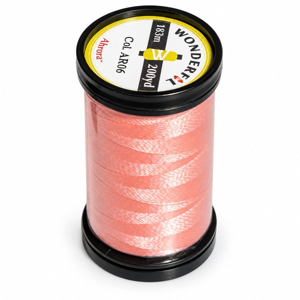 WonderFil Ahrora AR06 Impatiens Pink Glow-in-the-Dark Thread