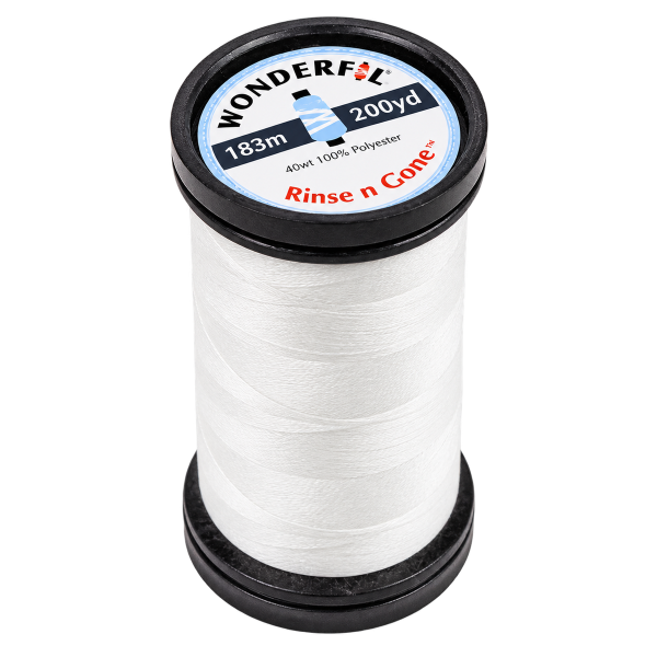 WonderFil Rinse ’n Gone Water-Soluble Thread | 200 yd