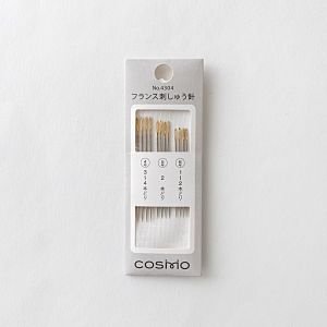 COSMO French Needle 4304 – Assorted Embroidery Needle Set (Japan)