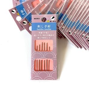 NASKA Sashiko Needle Pack – 6 Assorted Needles | Made in Japan