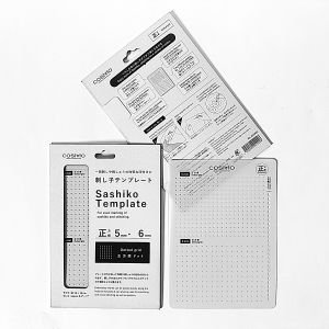 Sashiko Template Square 5mm 6mm – Dotted Grid | Cosmo Japan