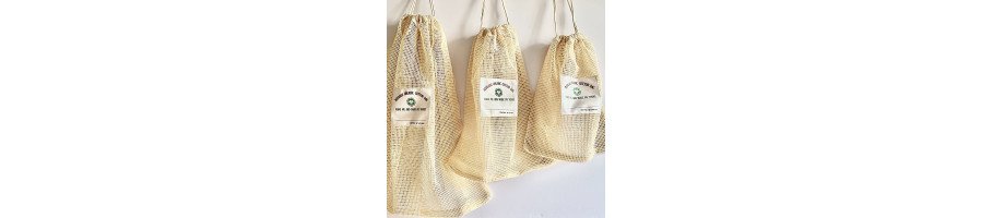 Organic Cotton Bags – Reusable Handmade Eco-Friendly Bags