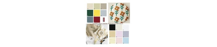 Cross Stitch Fabric | Even Weave Cotton Embroidery Cloth