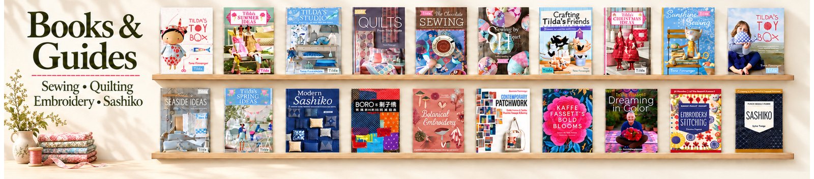 Sewing, Quilting & Embroidery Books | Crafties Fair