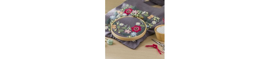 Embroidery Kits – Cosmo, Naska & Premium Stitching Sets