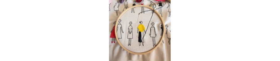 Embroidery Hoops – Wooden & Plastic Hoops for Stitching